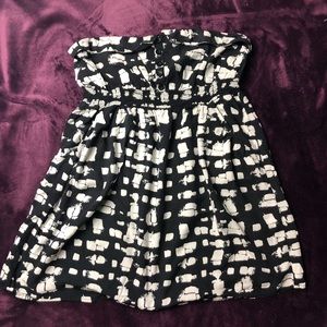 4/$20 Imaginary Voyage Womens Strapless Dress